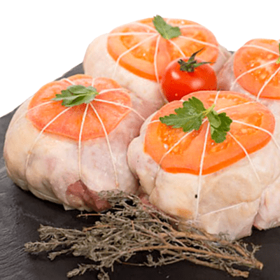 Cuisse de poulet farcie